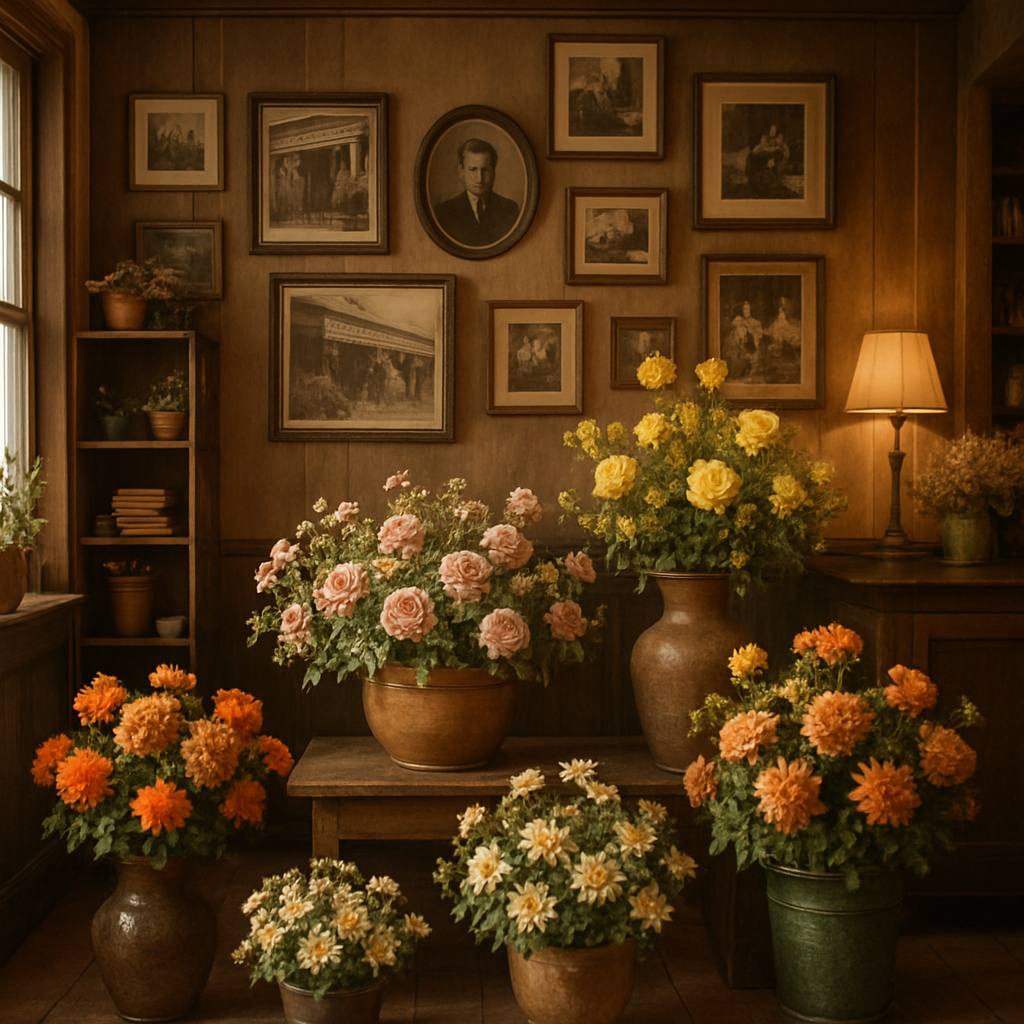 The history of our flower shop