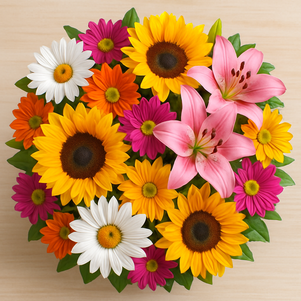 Bunter Blumenstrauß